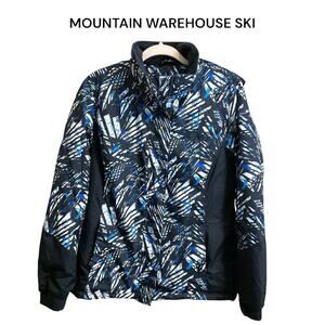 MOUNTAIN WAREHOUSE Snow Coat Women's SZ 8 Winter Ski Snowboarding Jacket Blue